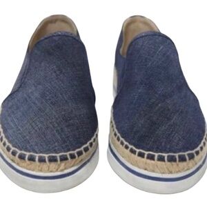 💚💚💛💛JIMMY CHOO💚💚BLUE DENIM LEATHER💛💛